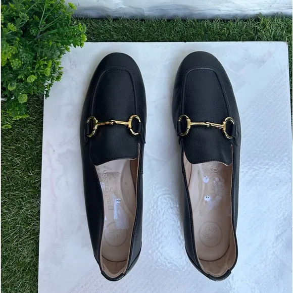 paul green/women DAPHNE FLATBlack Leather UK 5 US 7.5 $359.00 new