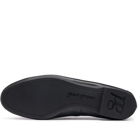 paul green/women DAPHNE FLATBlack Leather UK 5 US 7.5 $359.00 new