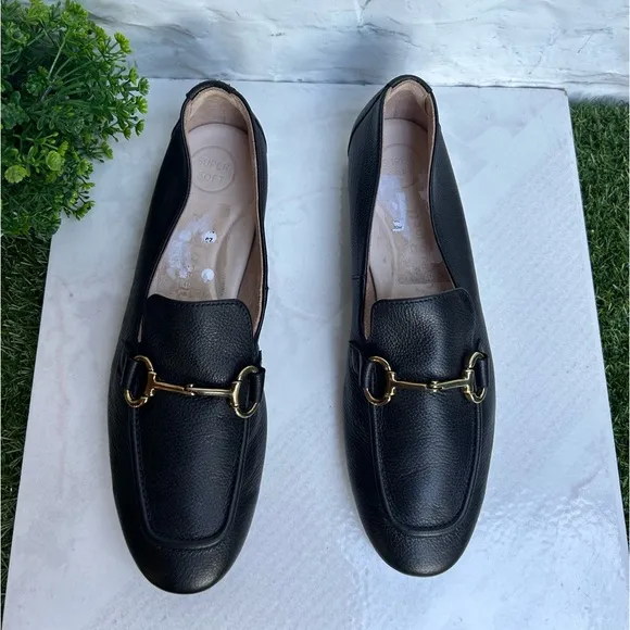 paul green/women DAPHNE FLATBlack Leather UK 5 US 7.5 $359.00 new