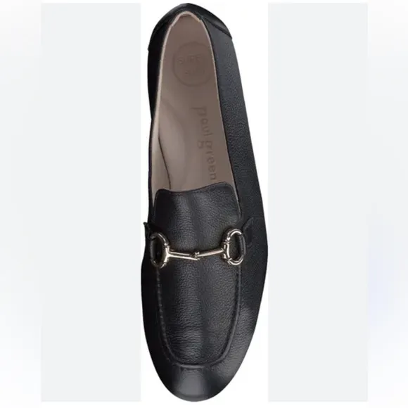 paul green/women DAPHNE FLATBlack Leather UK 5 US 7.5 $359.00 new