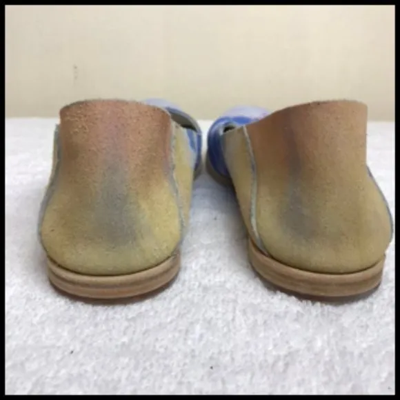Pedro Garcia Raquel Allegro Yoshi Tie Dye Casual Slip Ons Size 37 / 6.5