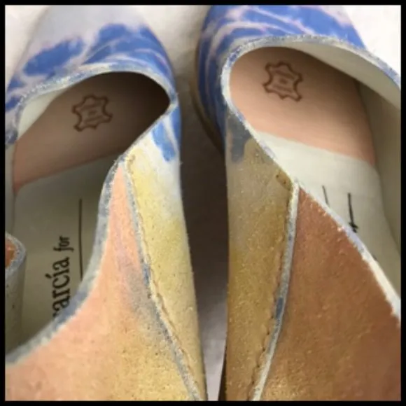 Pedro Garcia Raquel Allegro Yoshi Tie Dye Casual Slip Ons Size 37 / 6.5