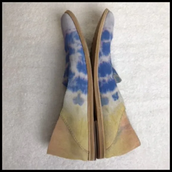 Pedro Garcia Raquel Allegro Yoshi Tie Dye Casual Slip Ons Size 37 / 6.5