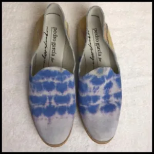 Pedro Garcia Raquel Allegro Yoshi Tie Dye Casual Slip Ons Size 37 / 6.5
