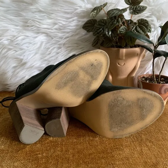 Peep Toe Lace Back Mules
