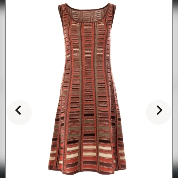 Peruvian Connection Imani Fit And and Flare Pima Cotton Dress