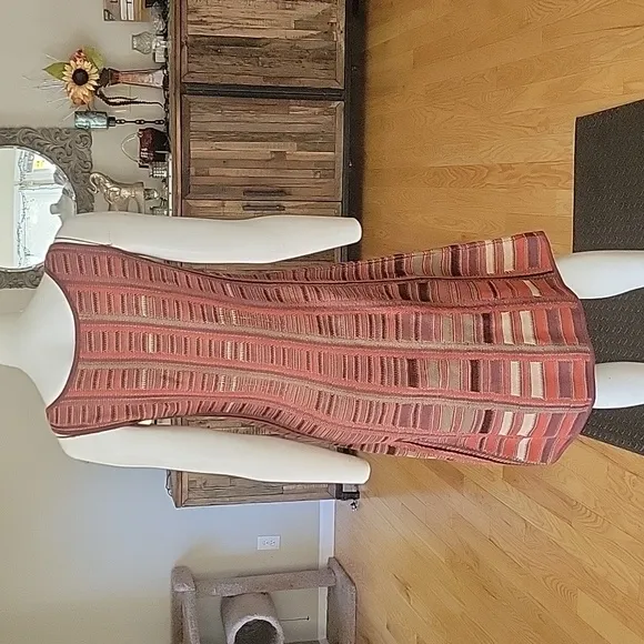 Peruvian Connection Imani Fit And and Flare Pima Cotton Dress