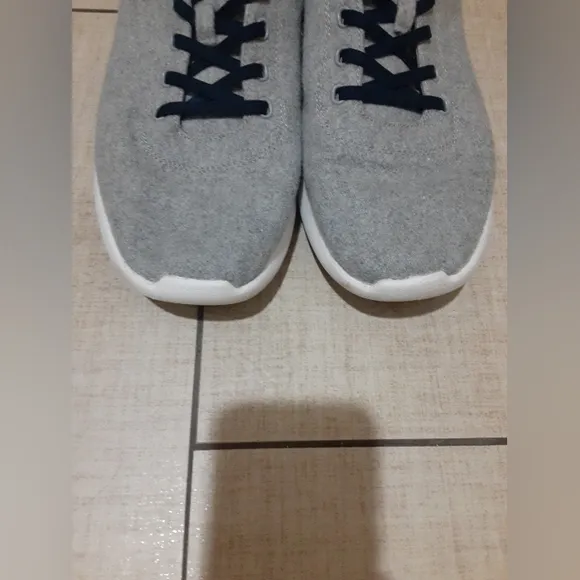 Peter Milar Men's Glide Performance Wool Fabric Shoes Light Gray Size 11