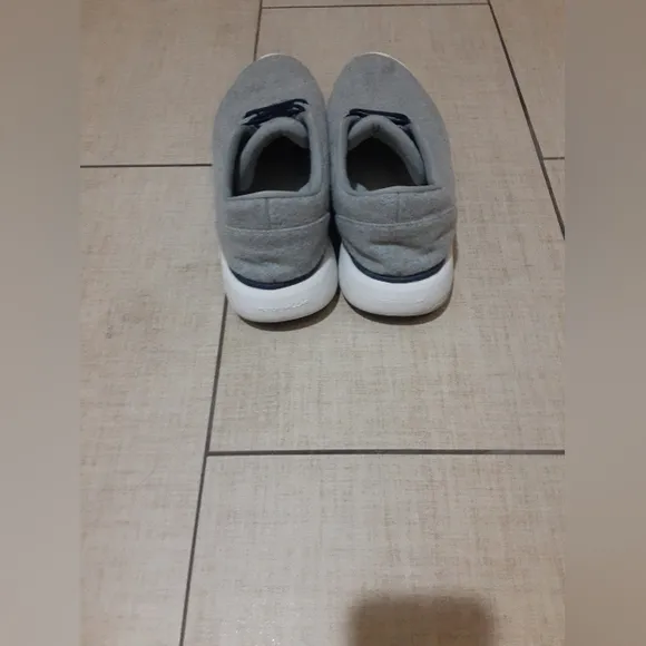 Peter Milar Men's Glide Performance Wool Fabric Shoes Light Gray Size 11