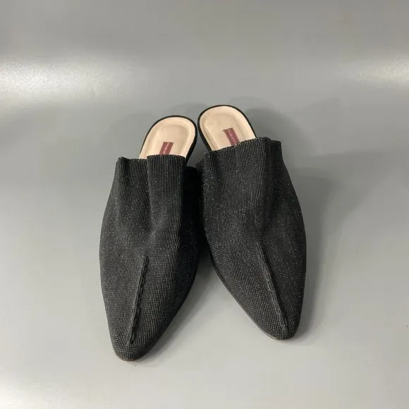Philippe Model Kitten Heel Mules, Size 37.5
