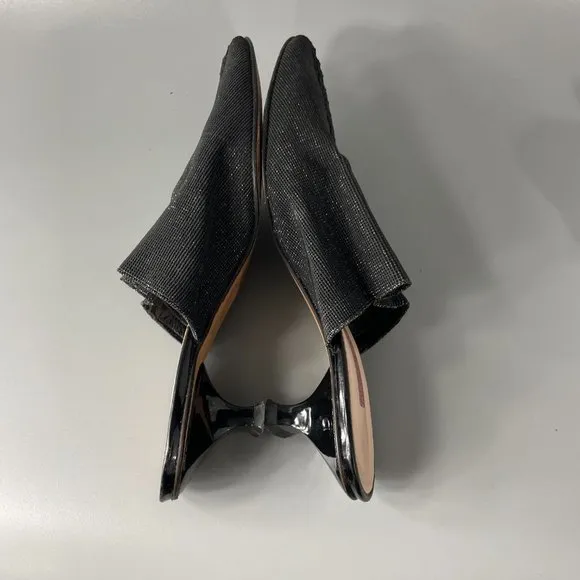 Philippe Model Kitten Heel Mules, Size 37.5