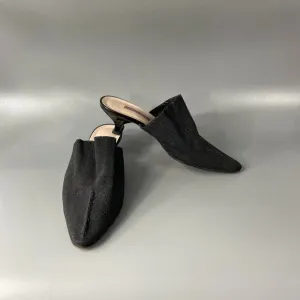 Philippe Model Kitten Heel Mules, Size 37.5