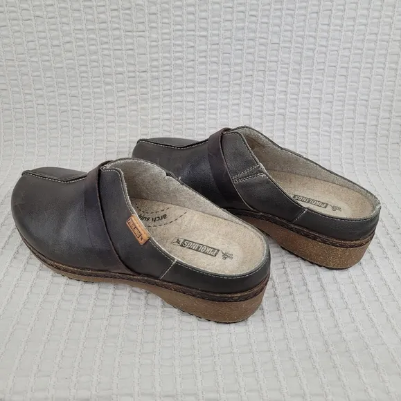 Pikolinos Granada Leather‎ Clogs Women's Size 39 EU / 8.5 US