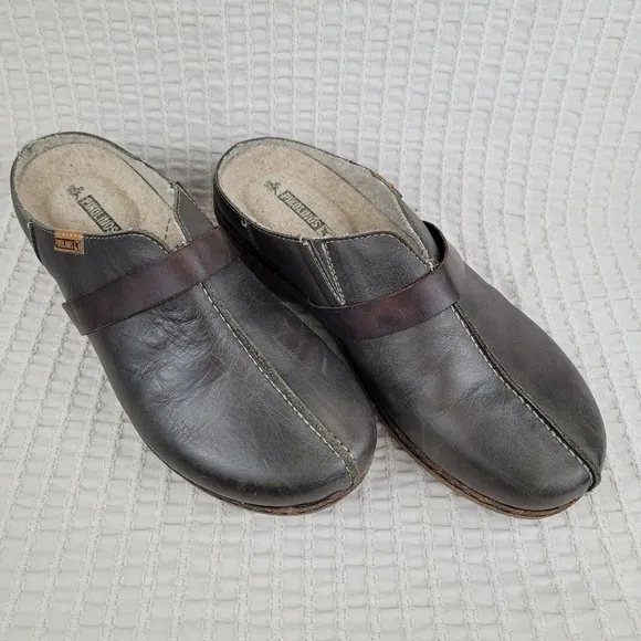 Pikolinos Granada Leather‎ Clogs Women's Size 39 EU / 8.5 US