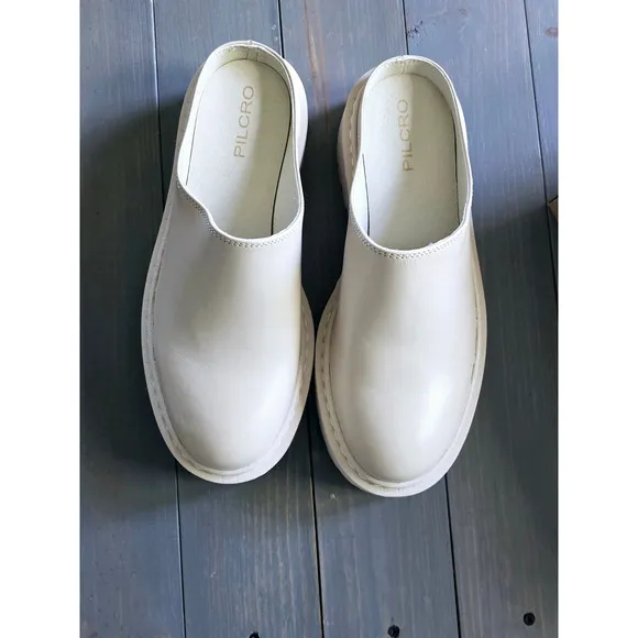 Pilcro Chunky Leather Clogs - New 38 (EU) (US) 7.5-8.0 US