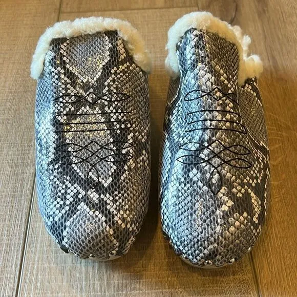 Pilcro Shearling-Lined Clogs US 8