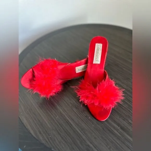 Pinup Vintage feather heels