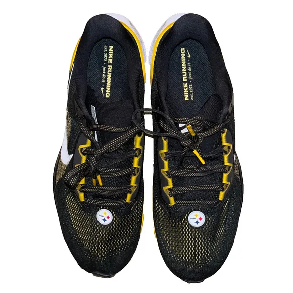 Pittsburgh Steelers Team Issued Nike Air Pegasus 41 Run in Style Sz 9.5