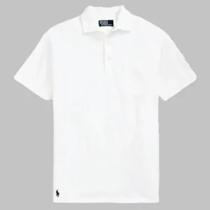 Polo Ralph Lauren Men's Classic Fit Cotton Polo Shirt White Size XL (MSRP $148)