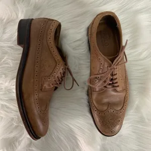 Polo Ralph Lauren Moseley Wingtip Oxfords Size 8