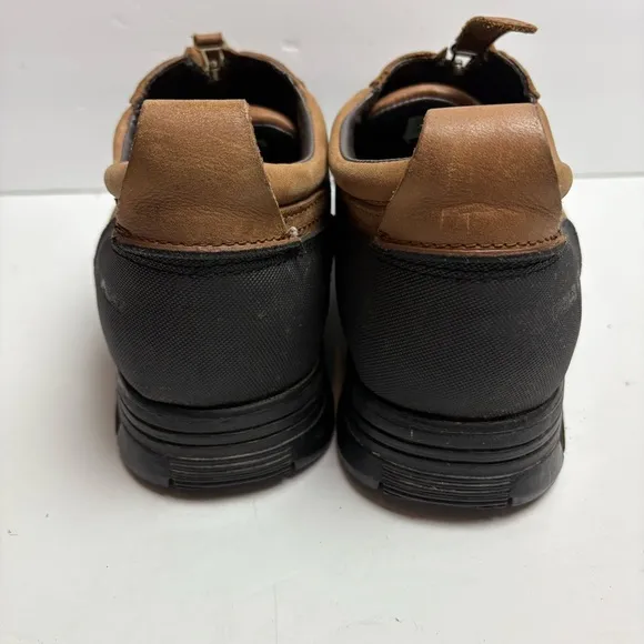 Polo Sport Ralph Lauren Kewzip Oxford Duck Boots Nubuck Leather Mens size 9.5 D