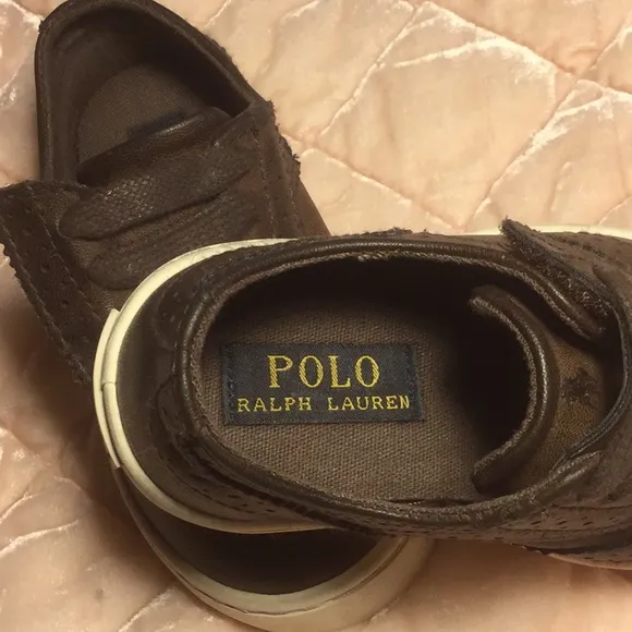 Polo wingtip Ralph Lauren Leather oxfords