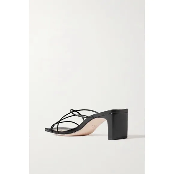 PORTE &amp; PAIRE Leather Mules
