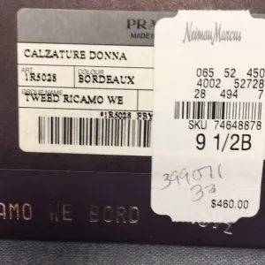 Prada Kitten heel mules.  Size 9.5 B. Like new