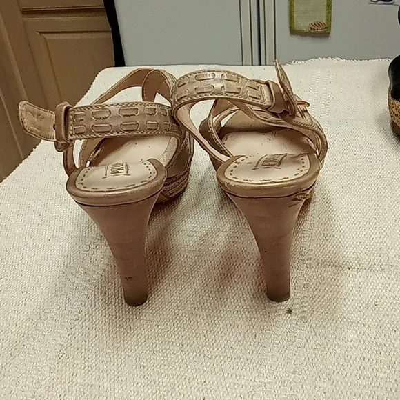 Prada Leather Slingback heels