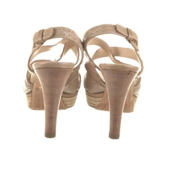 Prada Leather Slingback heels