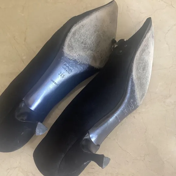Prada Suede Kitten Heels