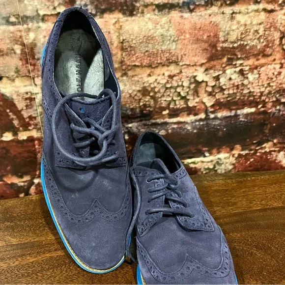 PREOWNED Men’s Cole Haan Zerogrand Wingtip Oxfords