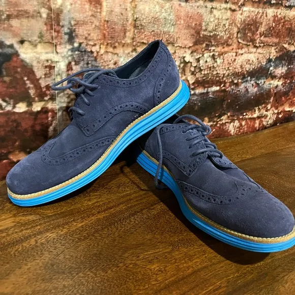 PREOWNED Men’s Cole Haan Zerogrand Wingtip Oxfords