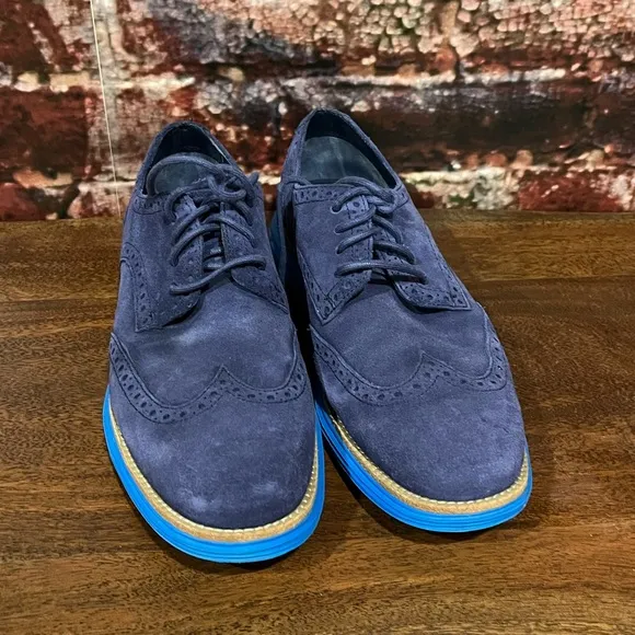 PREOWNED Men’s Cole Haan Zerogrand Wingtip Oxfords