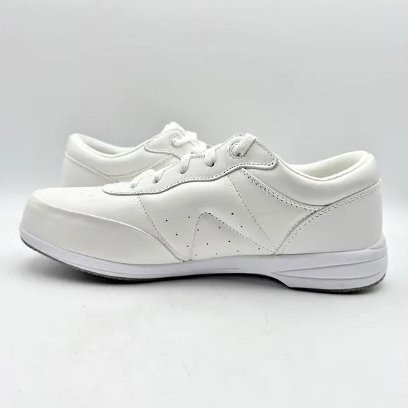 Propet Womens Walker Sneaker US 10 XW EU 41.5 White Leather NIB