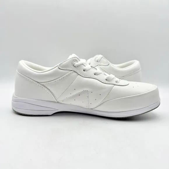 Propet Womens Walker Sneaker US 10 XW EU 41.5 White Leather NIB