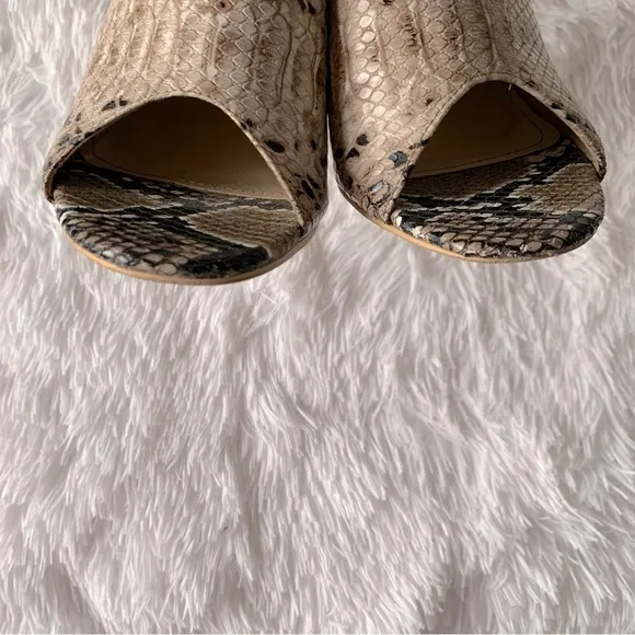 PUBLIC DESIRE CLEAR HEEL MULES