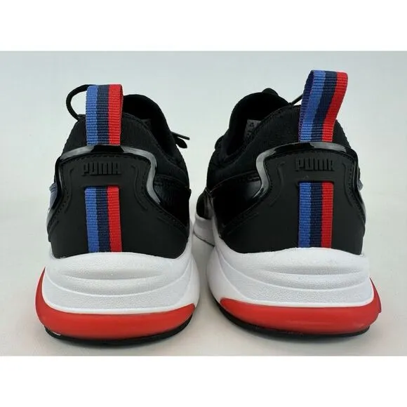Puma BMW MMS Electron Mens Running Shoes 10.5-PRO Puma Black Strong Blue-EUC‎