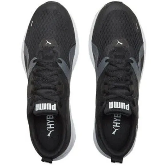 Puma Hybrid Fuego Low Mens Running Shoes Black White 192661-03 NEW Size 11