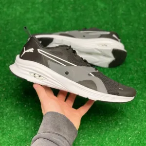 Puma Hybrid Fuego Low Mens Running Shoes Black White 192661-03 NEW Size 11