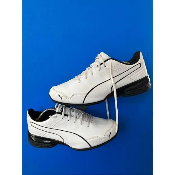 Puma Men's Size 11.5 White Super Levitate Running Athletic Shoes 190974-01