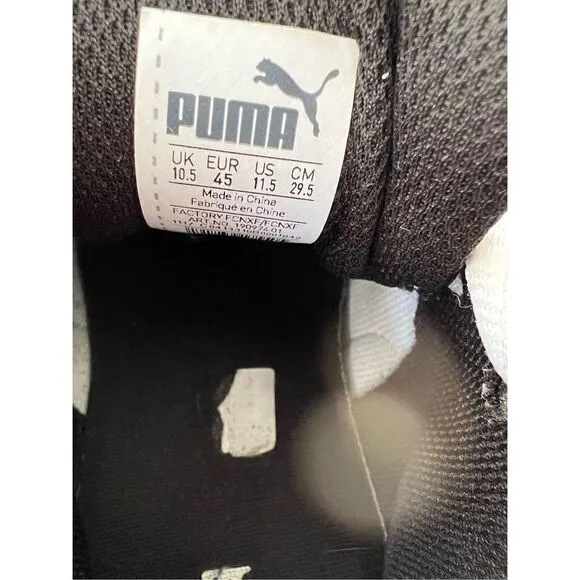 Puma Men's Size 11.5 White Super Levitate Running Athletic Shoes 190974-01