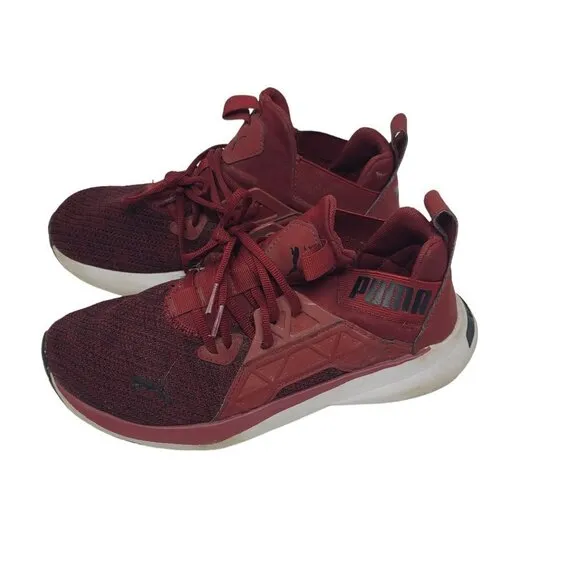 Puma Mens Softride Enzo Nxt 376367-02 Red Running Shoes Sneakers‎ Size 8.5