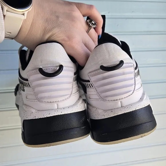 PUMA RS-X White and Black Shoes