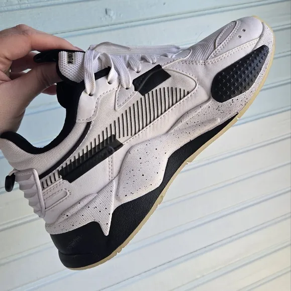 PUMA RS-X White and Black Shoes