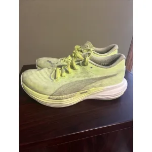 Puma Womens Deviate Nitro 2 Green Running Shoes Sneakers Size 8