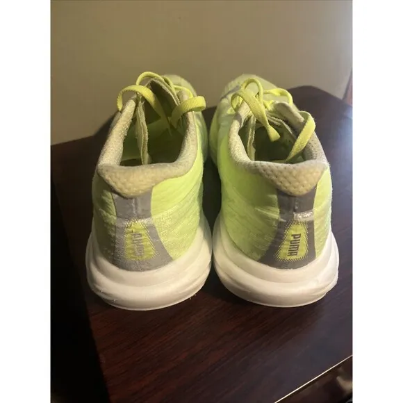 Puma Womens Deviate Nitro 2 Green Running Shoes Sneakers Size 8