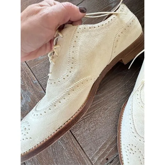 Purple Label - Ralph Lauren Collection Men’s Suede Oxford Shoes Size 8 B
