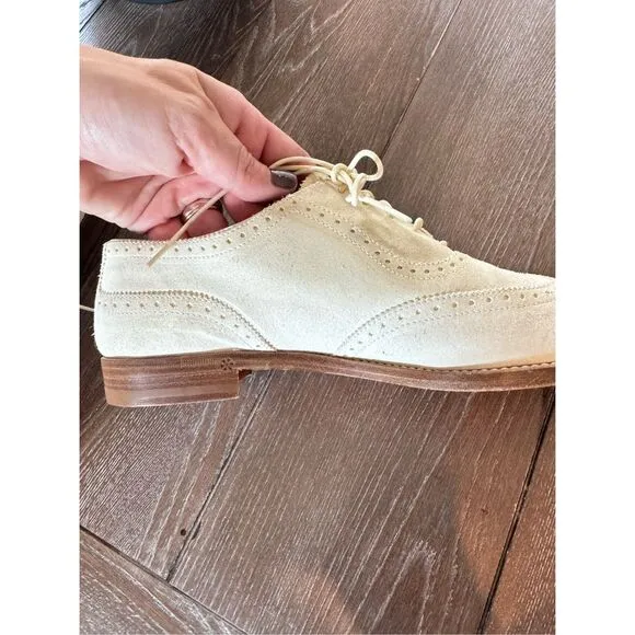 Purple Label - Ralph Lauren Collection Men’s Suede Oxford Shoes Size 8 B