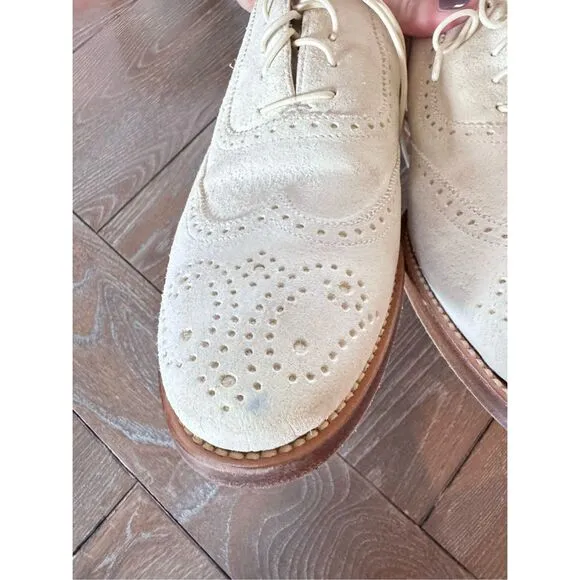 Purple Label - Ralph Lauren Collection Men’s Suede Oxford Shoes Size 8 B